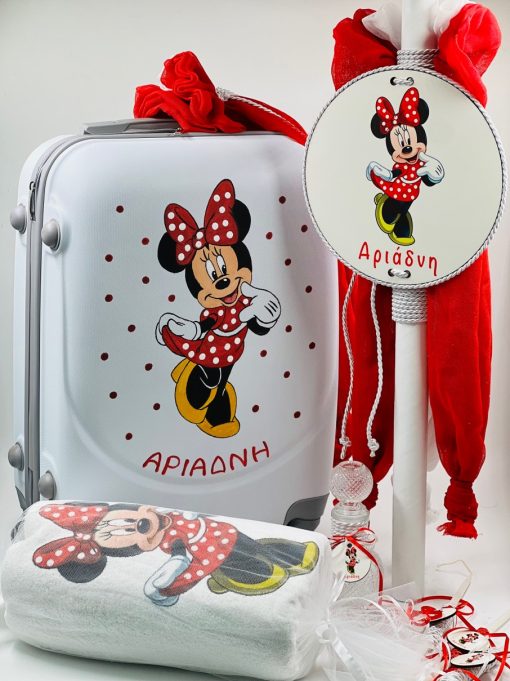 Βαπτιστικό Πακέτο Minnie Mouse - Ολοκληρωμένο Σετ Νονού - Image 2