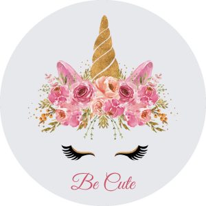 Unicorn in Flowers