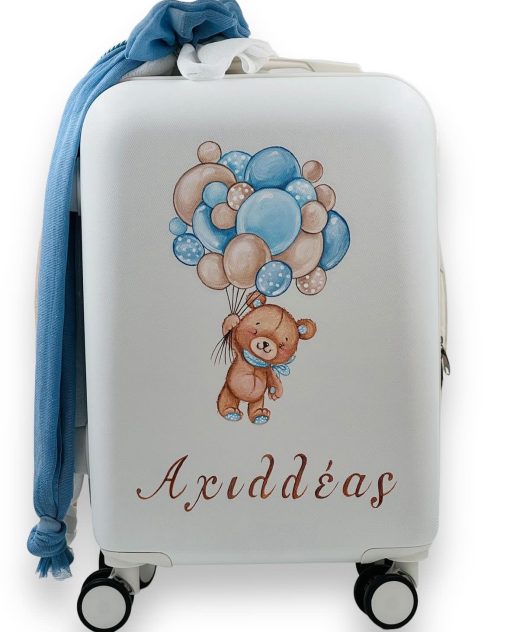 Βαπτιστικό Πακέτο Panda Teddy with Balloons - Ολοκληρωμένο Σετ Νονού - Image 4